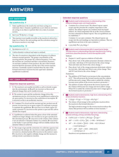 Excel HSC Year 12 Chemistry Study Guide