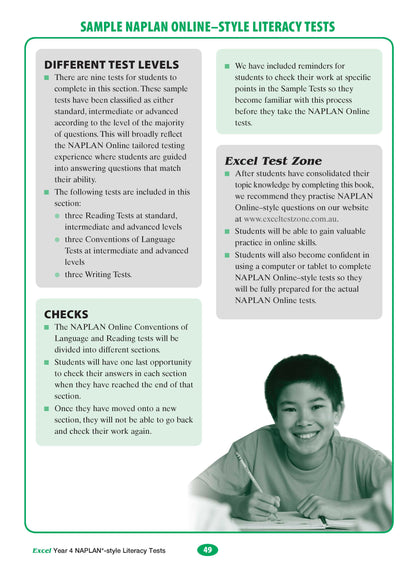 Excel Year 4 NAPLAN*-style Literacy Tests