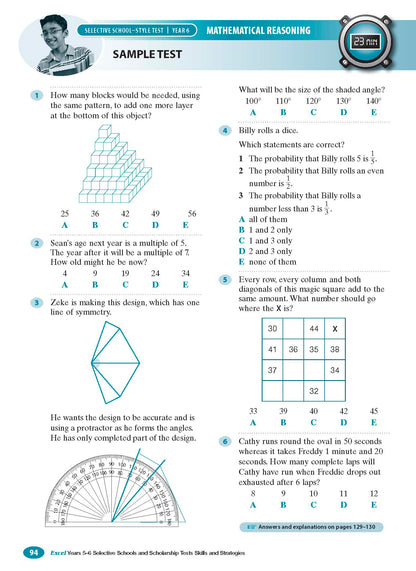 Excel Test Skills - Selective Schools and Scholarship Tests Skills & Strategies Years 5-6