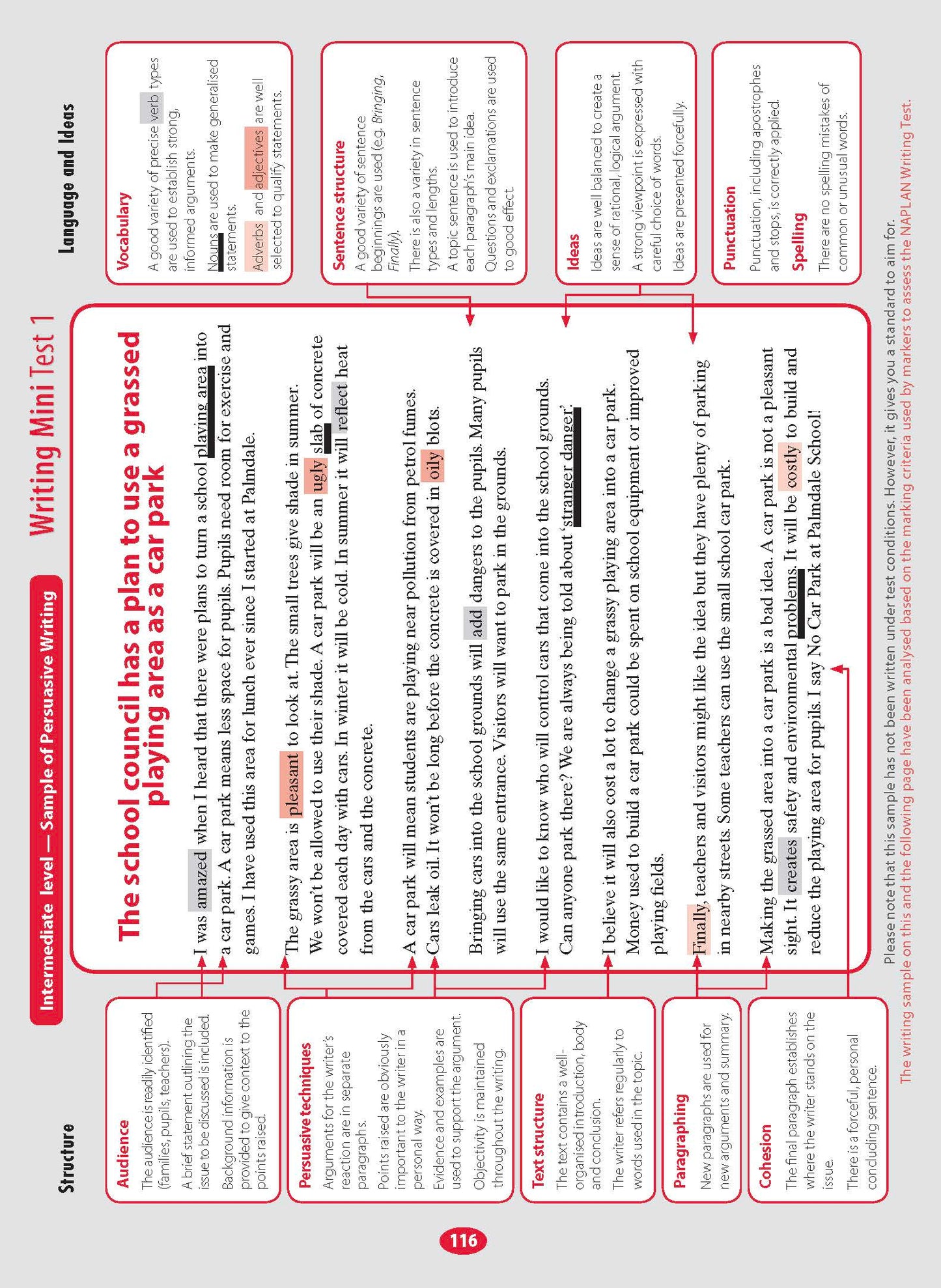 Excel Year 3 NAPLAN*-style Literacy Tests
