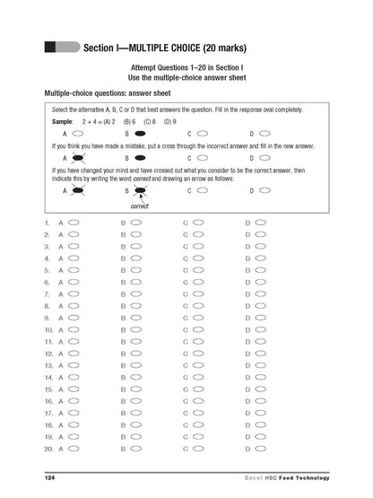Excel HSC Year 12 Food Technology Study Guide