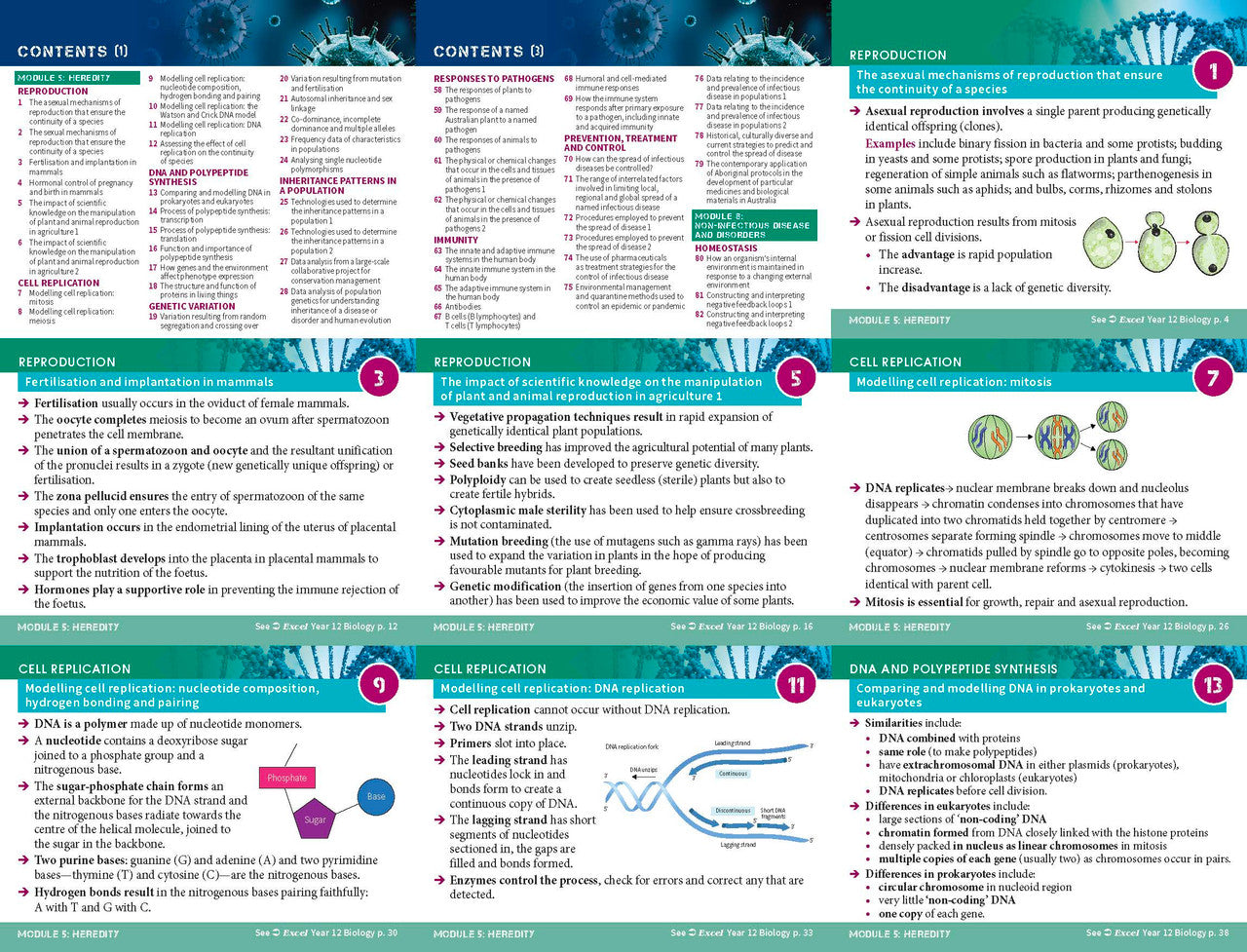 Excel HSC Year 12 Biology Study Guide