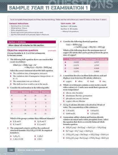 Excel HSC Year 11 Chemistry Study Guide