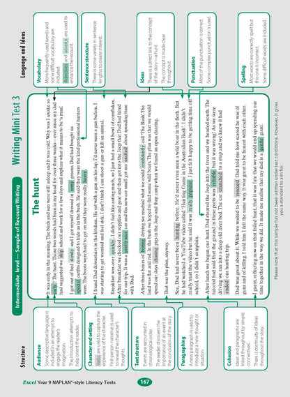 Excel Year 9 NAPLAN*-style Literacy Tests
