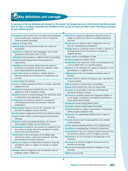 Excel HSC Year 12 Studies of Religion I and II Study Guide