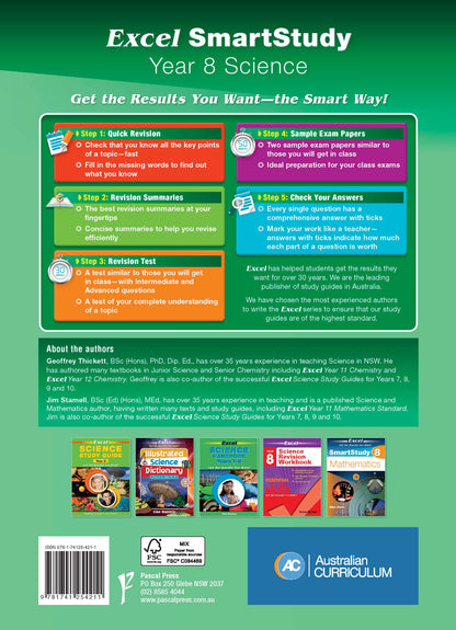 Excel SmartStudy - Science Year 8