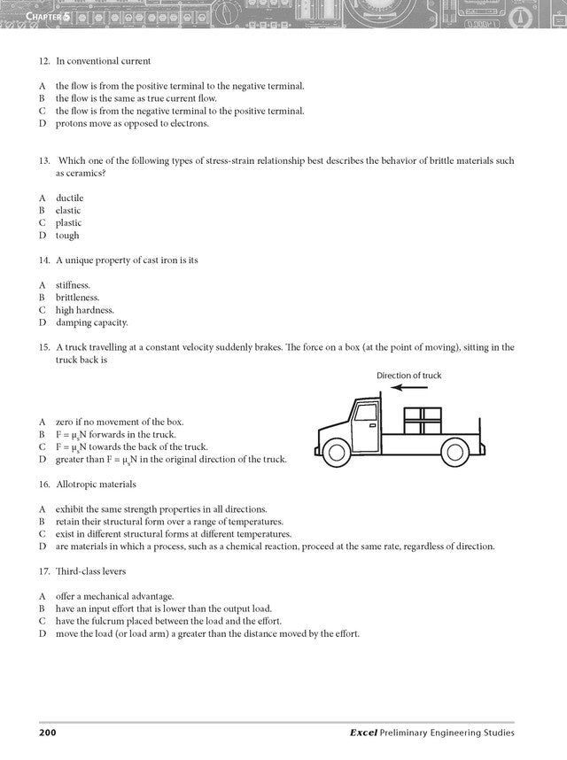 Excel HSC Year 11 Engineering Studies