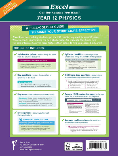 Excel HSC Year 12 Physics Study Guide