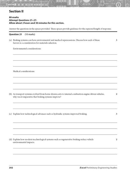 Excel HSC Year 11 Engineering Studies