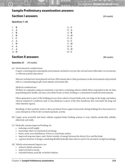 Excel HSC Year 11 Engineering Studies