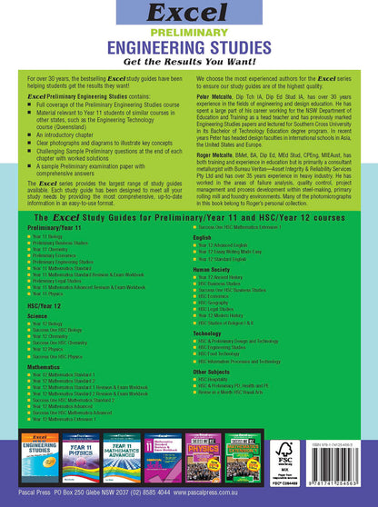 Excel HSC Year 11 Engineering Studies