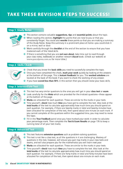 Excel SmartStudy - Mathematics Year 10