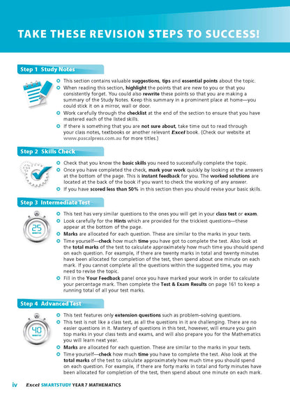 Excel SmartStudy - Mathematics Year 7