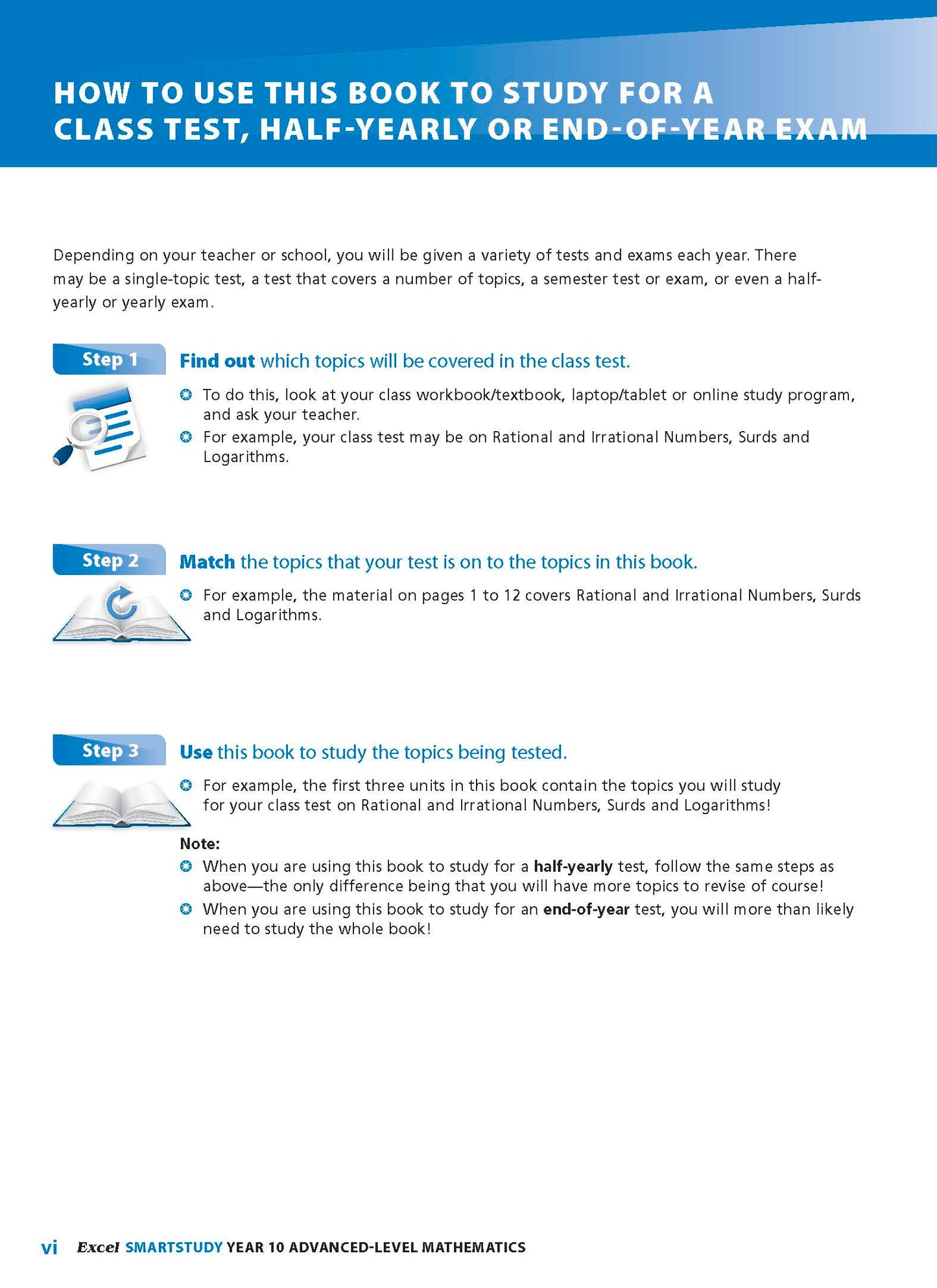 Excel SmartStudy - Advanced Mathematics Year 10