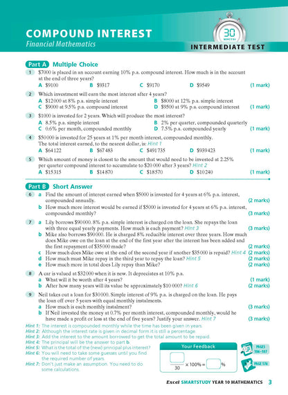 Excel SmartStudy - Mathematics Year 10