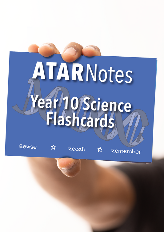 ATAR Notes Year 10 Science Flashcards