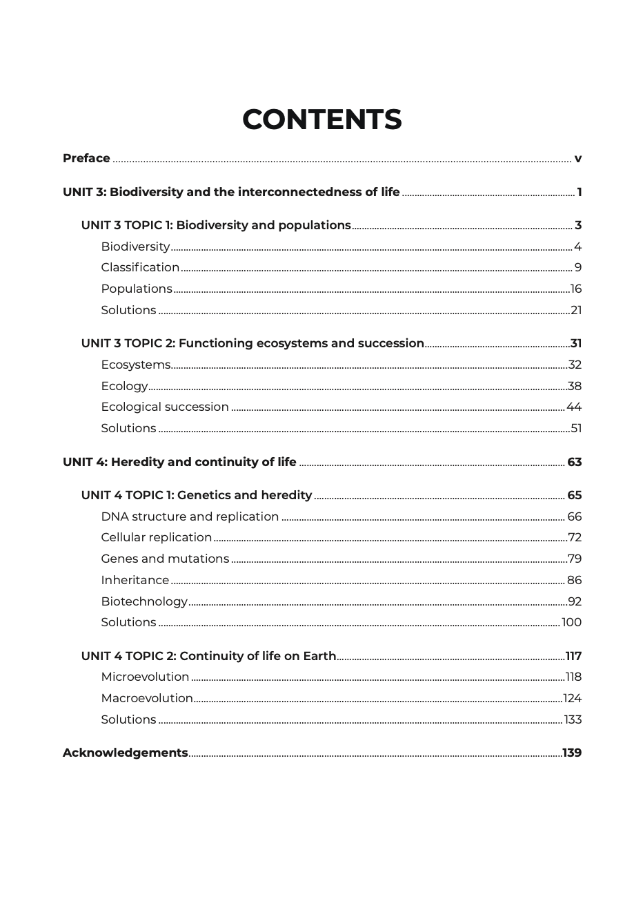 Neap Assessment Series: QCE Biology Units 3&4