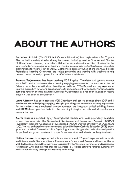 NICE Science: Years 11 and 12