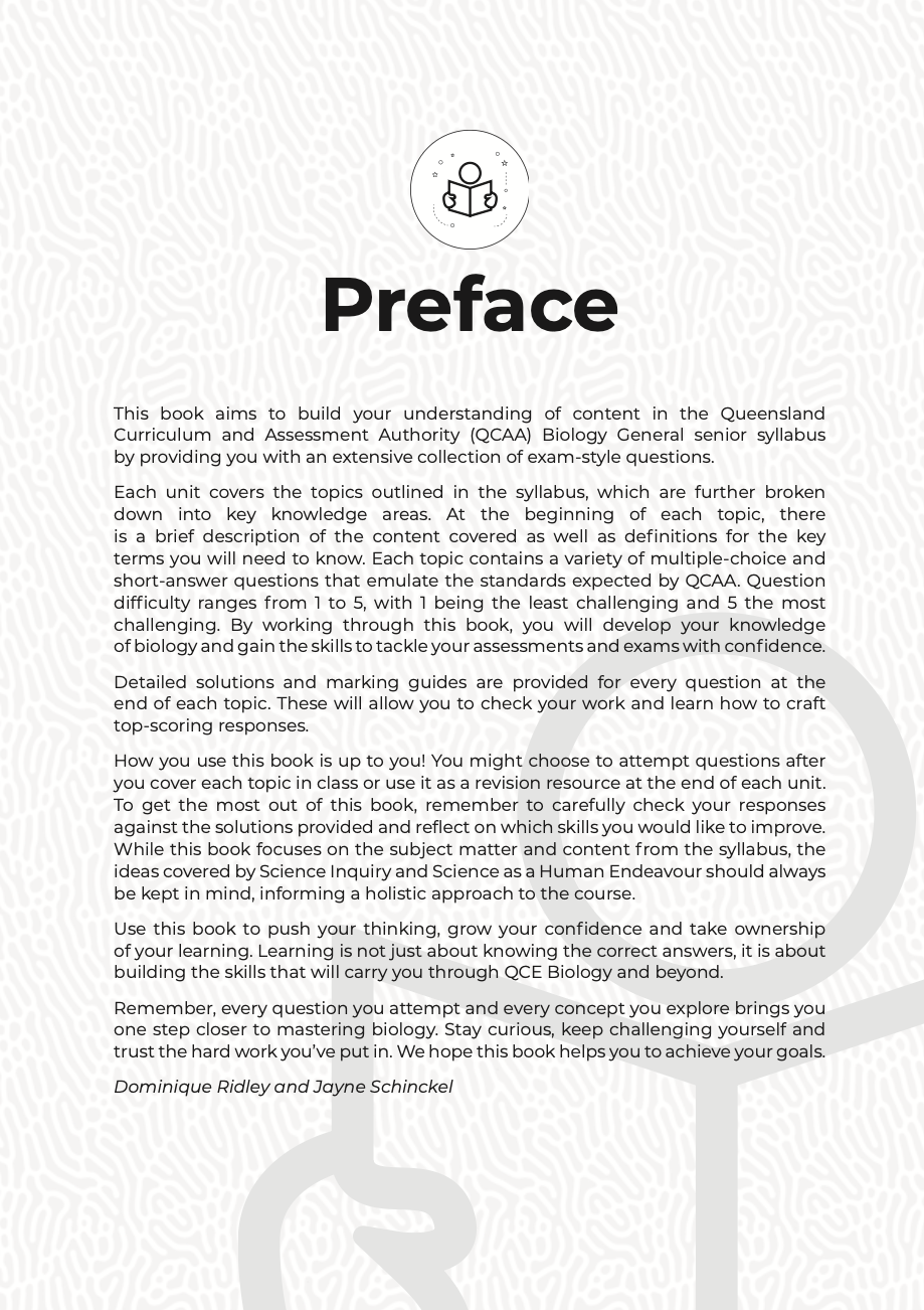 Neap Assessment Series: QCE Biology Units 3&4