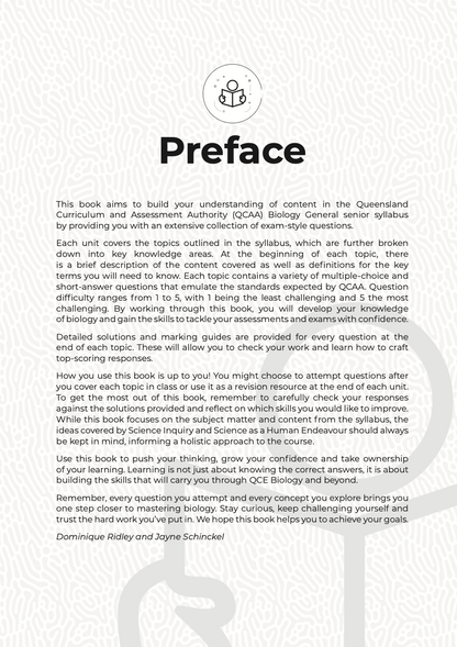 Neap Assessment Series: QCE Biology Units 3&4