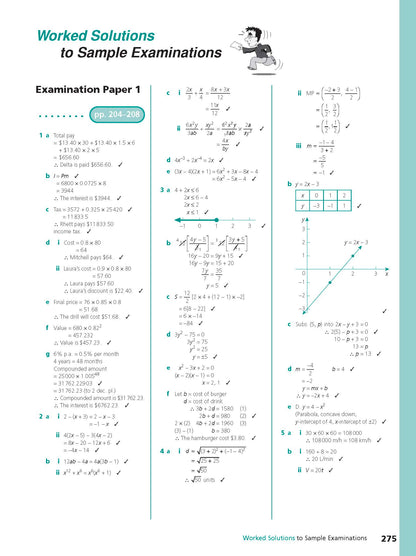 Excel Study Guide - Mathematics Years 9-10
