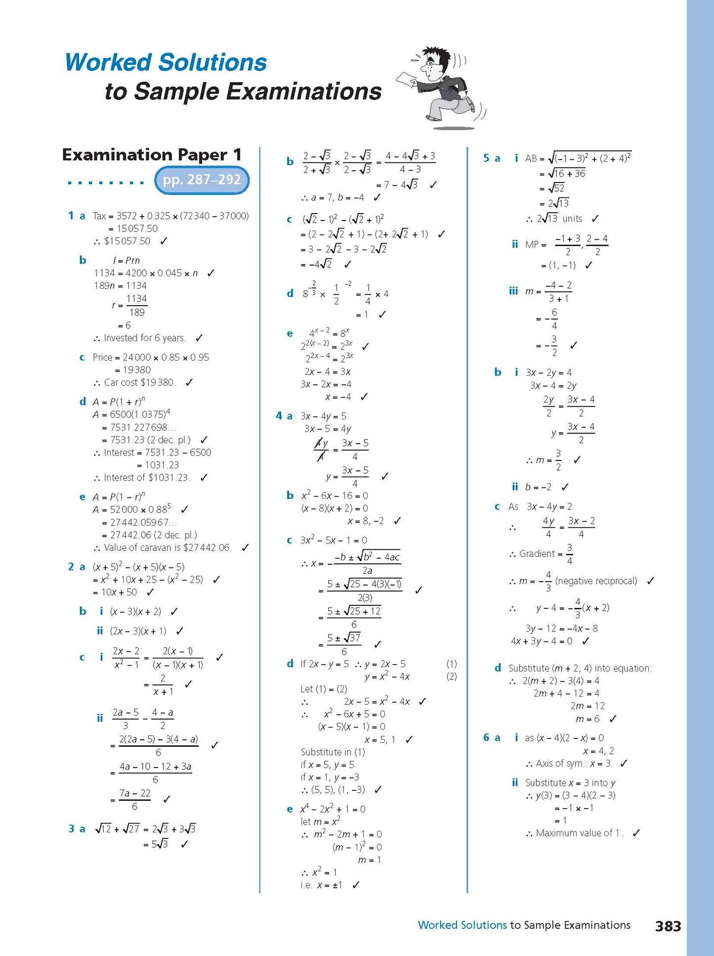 Excel Study Guide - Advanced Mathematics Years 9-10