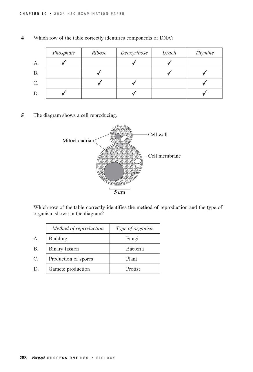 Excel Success One HSC Year 12 Biology (2025 Edition)