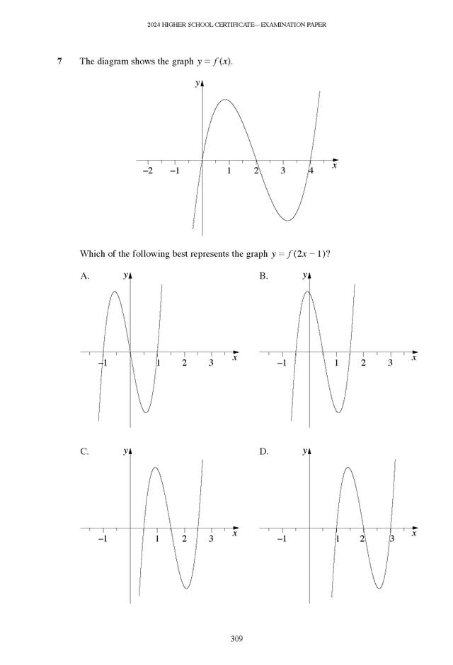Excel Success One HSC Year 12 Mathematics Advanced (2025 Edition)