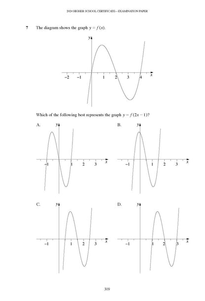 Excel Success One HSC Year 12 Mathematics Advanced (2025 Edition)