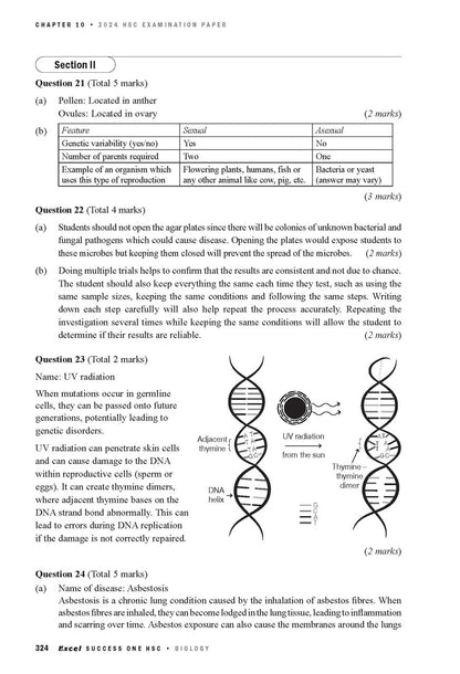 Excel Success One HSC Year 12 Biology (2025 Edition)