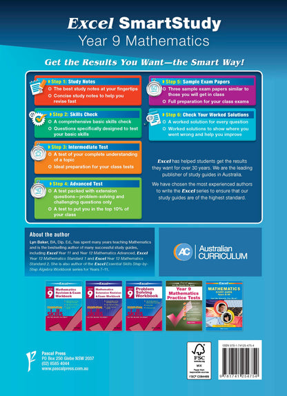 Excel SmartStudy - Mathematics Year 9