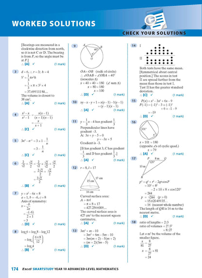 Excel SmartStudy - Advanced Mathematics Year 10