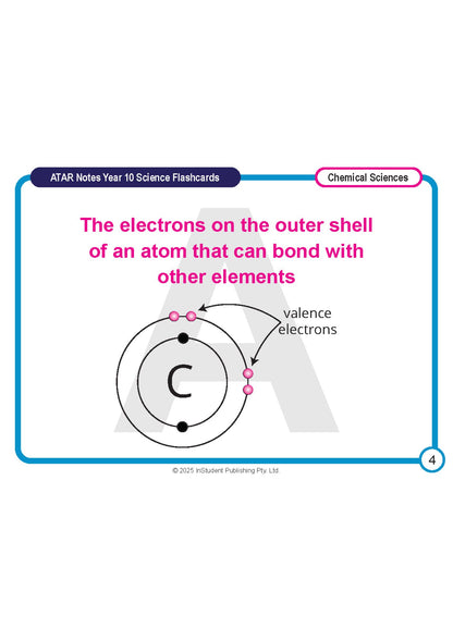 ATAR Notes Flashcards: Year 10 Science (2026 Edition)