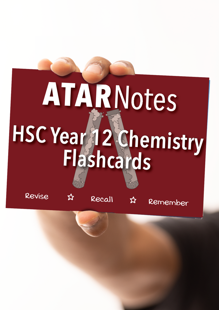 ATAR Notes Flashcards: HSC Year 12 Chemistry