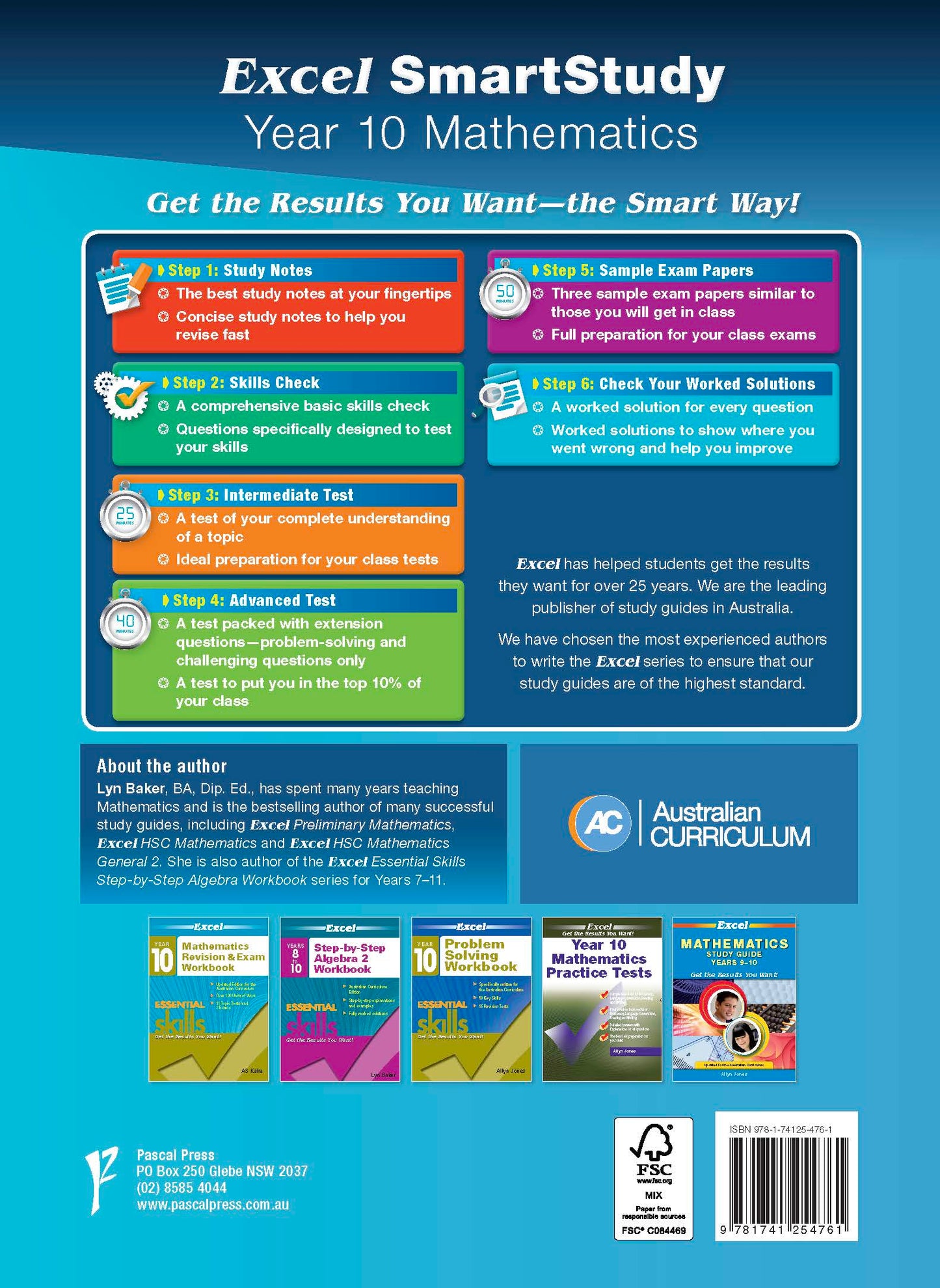 Excel SmartStudy - Mathematics Year 10