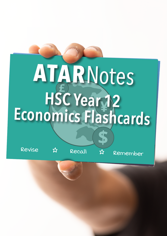 ATAR Notes Flashcards: HSC Year 12 Economics