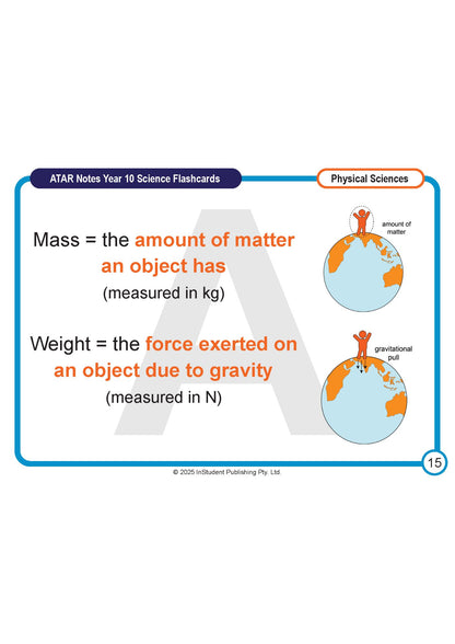 ATAR Notes Flashcards: Year 10 Science (2026 Edition)