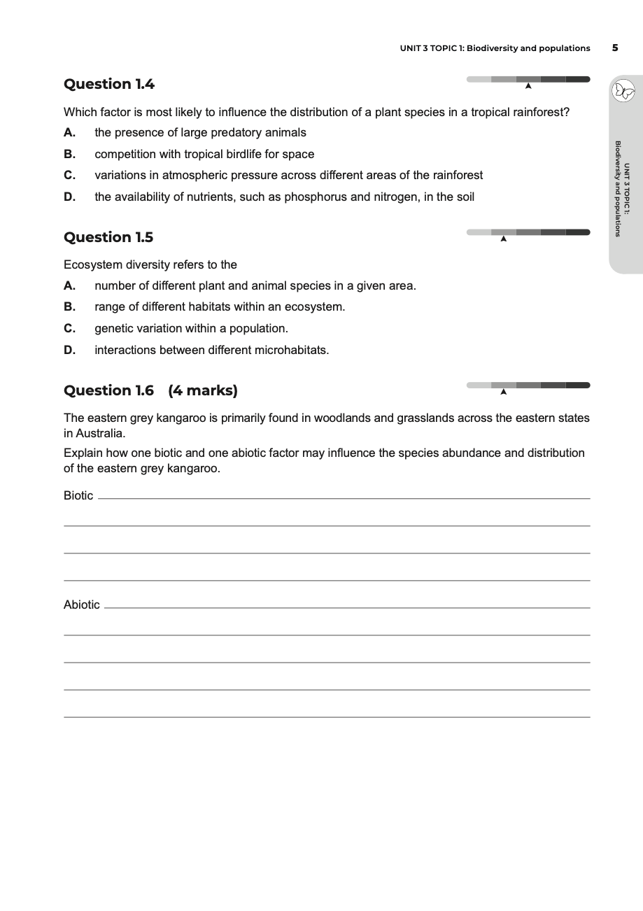 Neap Assessment Series: QCE Biology Units 3&4