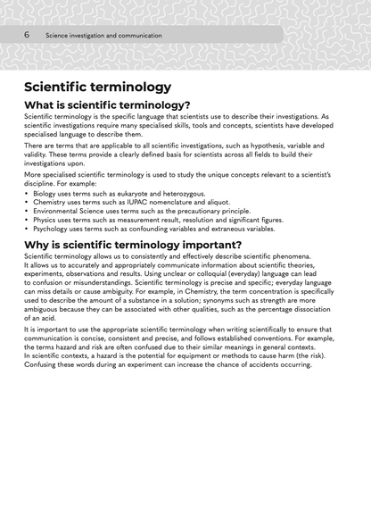 NICE Science: Years 11 and 12
