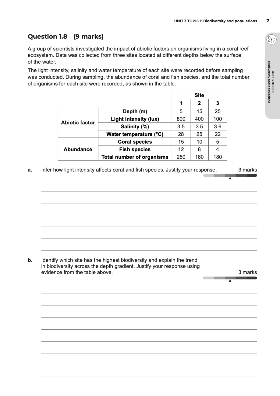 Neap Assessment Series: QCE Biology Units 3&4