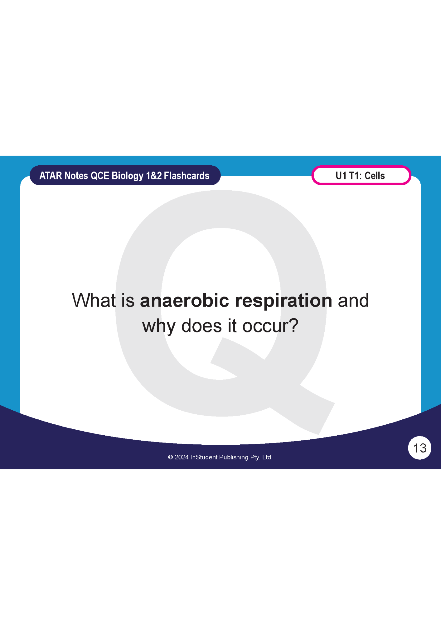 ATAR Notes Flashcards: QCE Biology 1&2