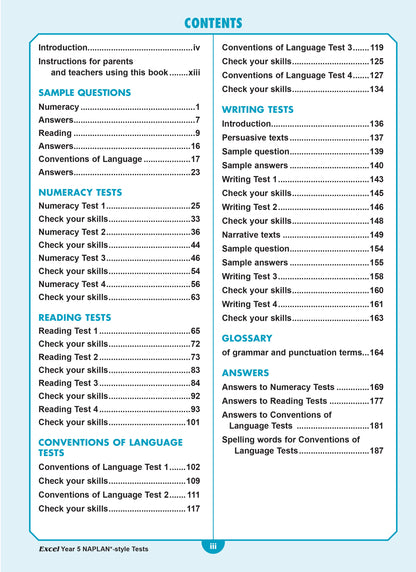 Excel NAPLAN* Bundle Year 5