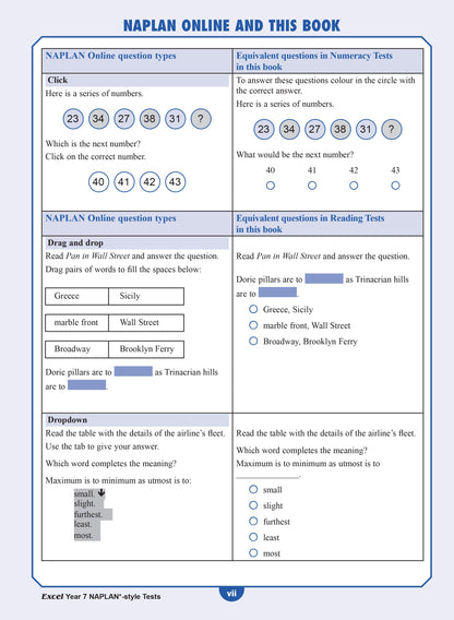 Excel NAPLAN* Bundle Year 7