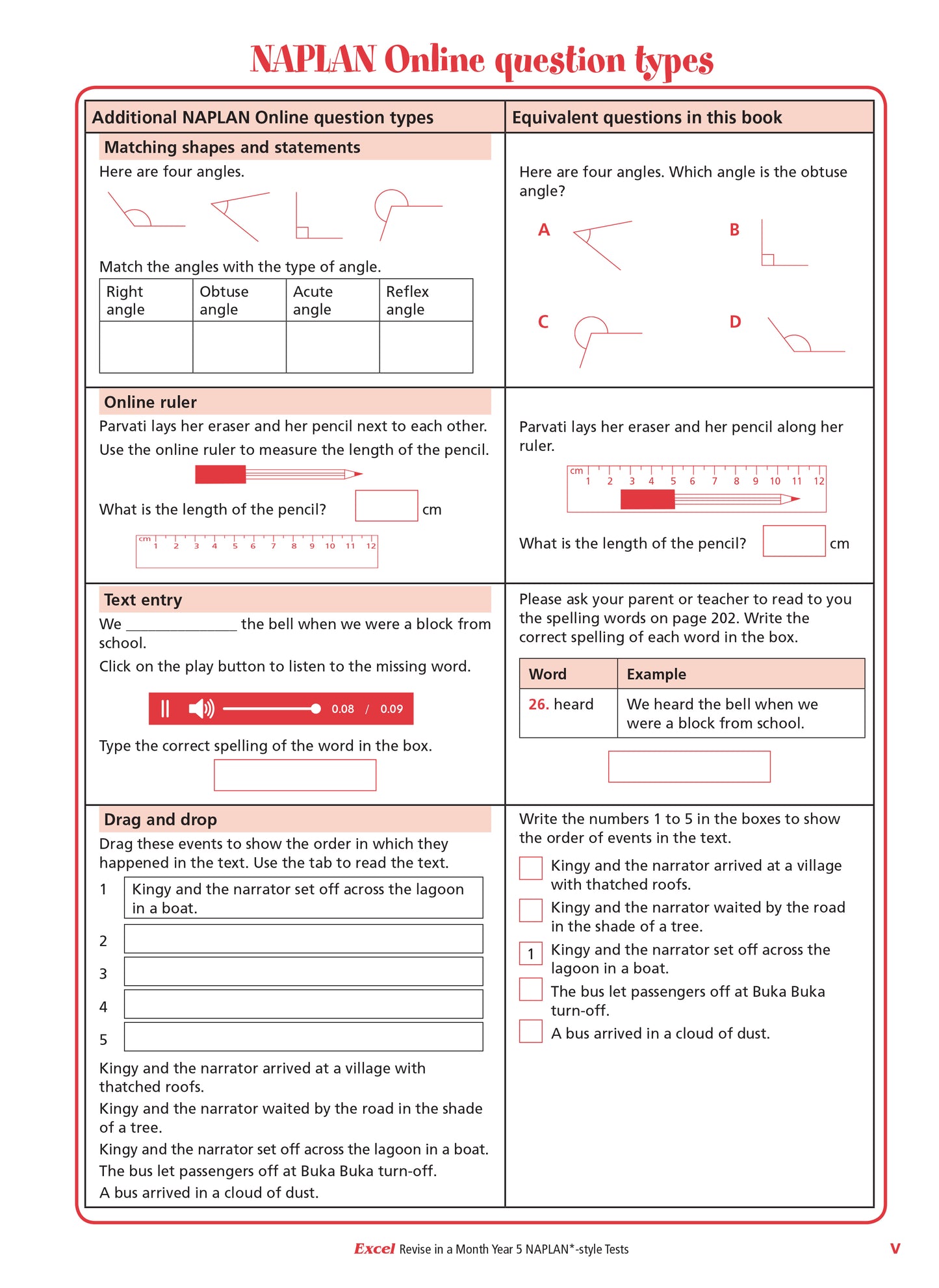 Excel Revise in a Month Year 5 NAPLAN*-style Tests