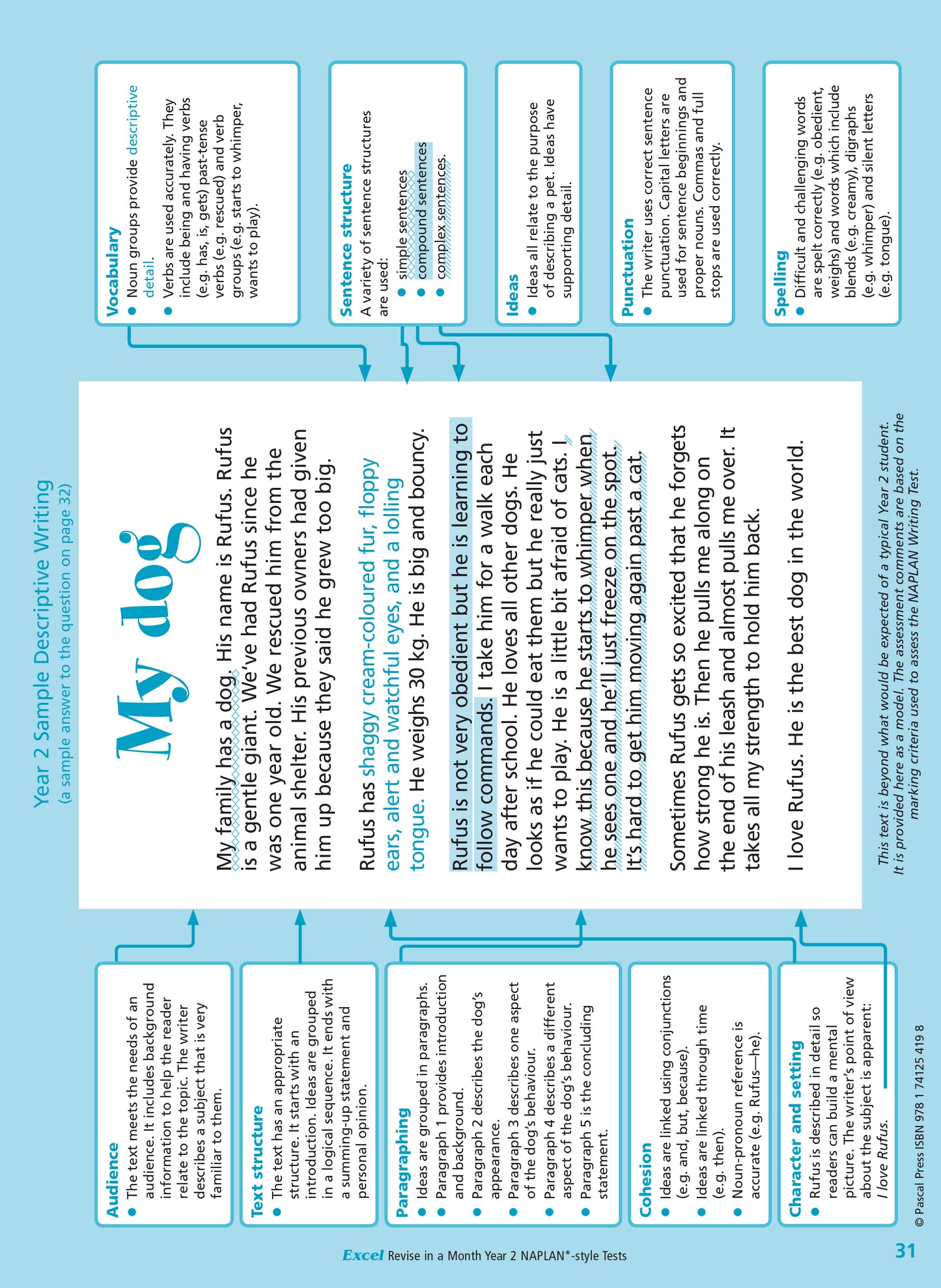 Excel Revise in a Month Year 2 NAPLAN*-style Tests