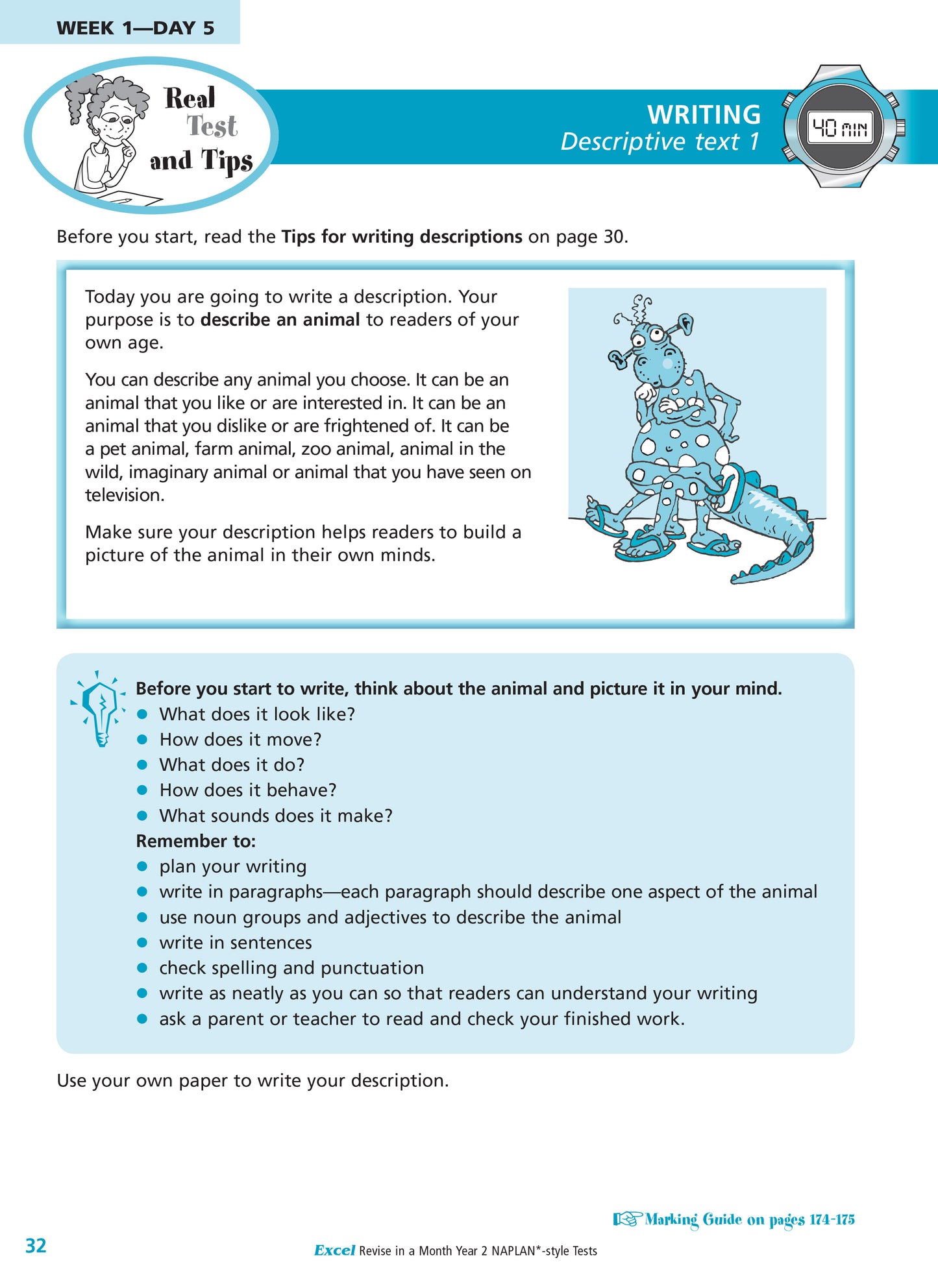 Excel Revise in a Month Year 2 NAPLAN*-style Tests