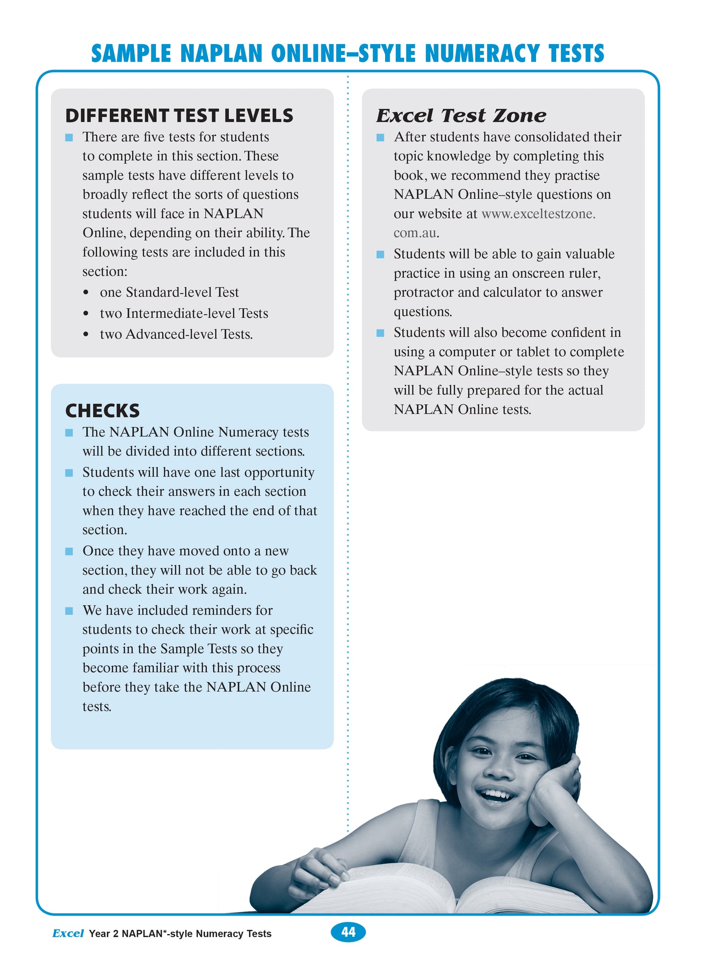 Excel Year 2 NAPLAN*-style Numeracy Tests