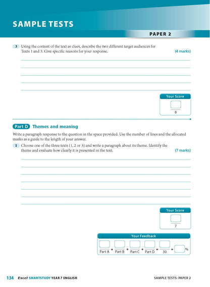 Excel SmartStudy - English Year 7