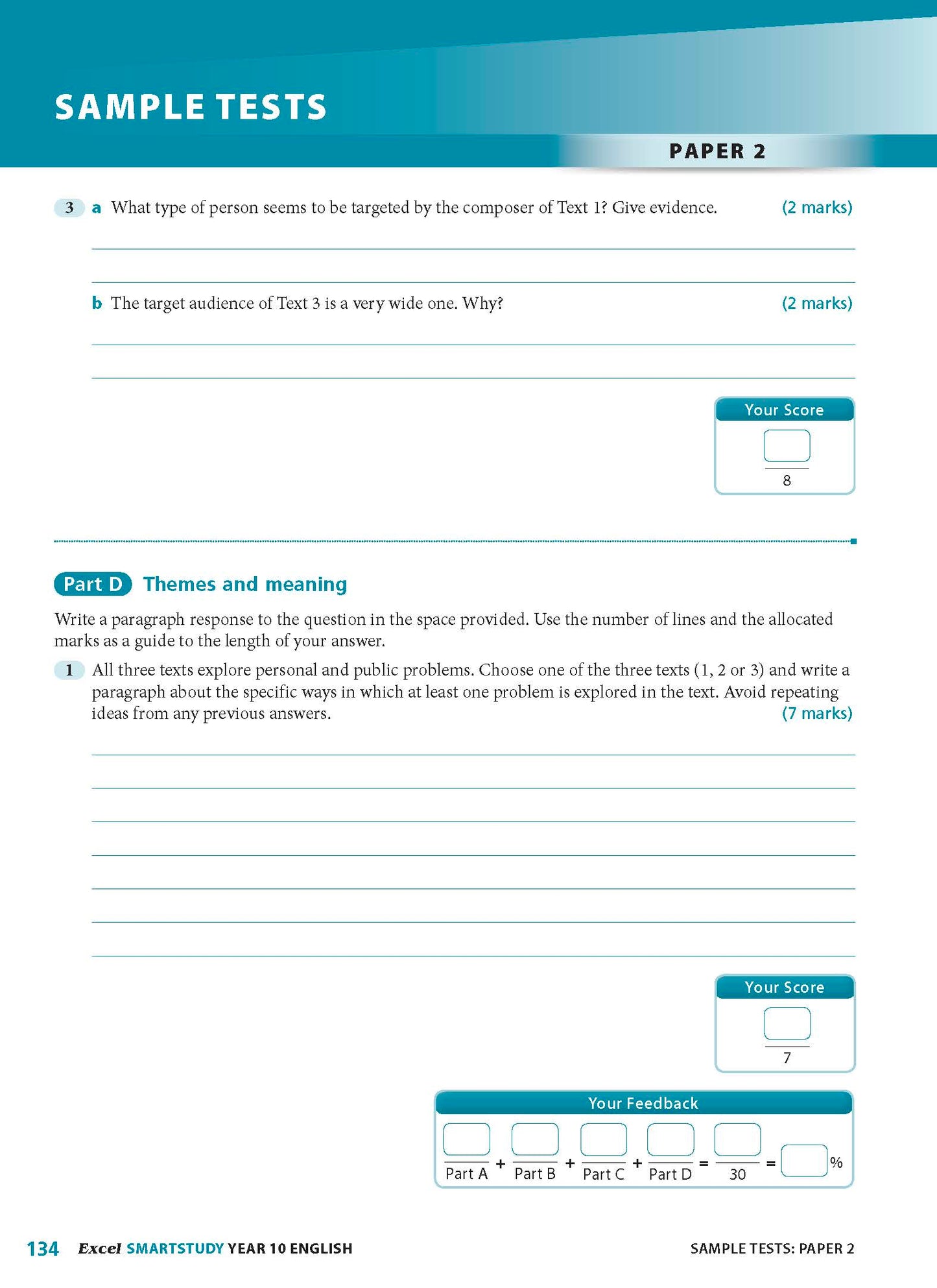 Excel SmartStudy - English Year 9