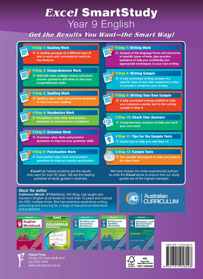 Excel SmartStudy - English Year 9